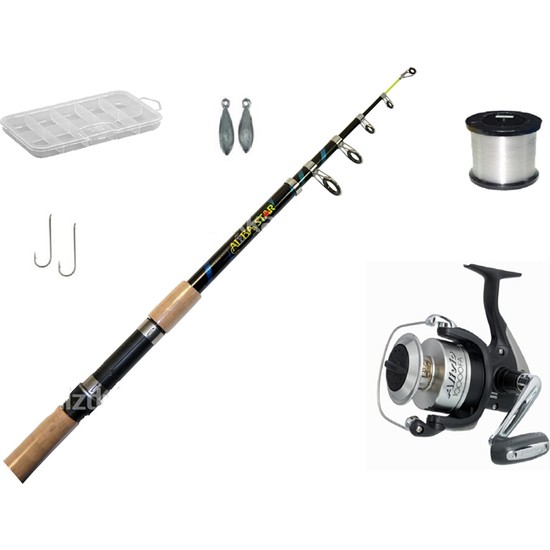 Shimano Alivio 10000 - Albastar Celtic 360 Kıyı Olta Takımı / 107