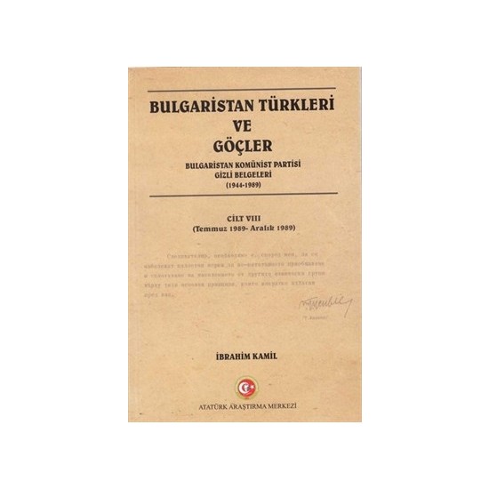 Bulgaristan Turkleri Ve Gocler Cilt 4 Kitabi Ve Fiyati