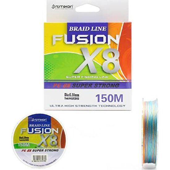 Remixon Fusion 8x 150M Multi Color Ip Misina