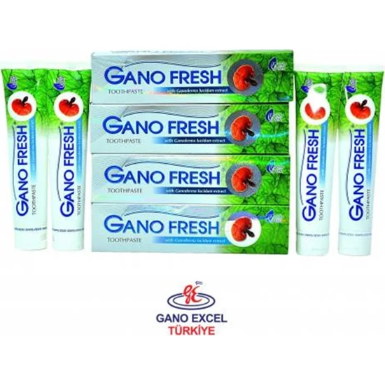 Gano Excel Gano Fresh Diş Macunu (4 ADET*150 Gr) (4 Kutu)