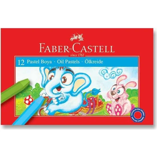 Faber-Castell Pastel Boya 12'li