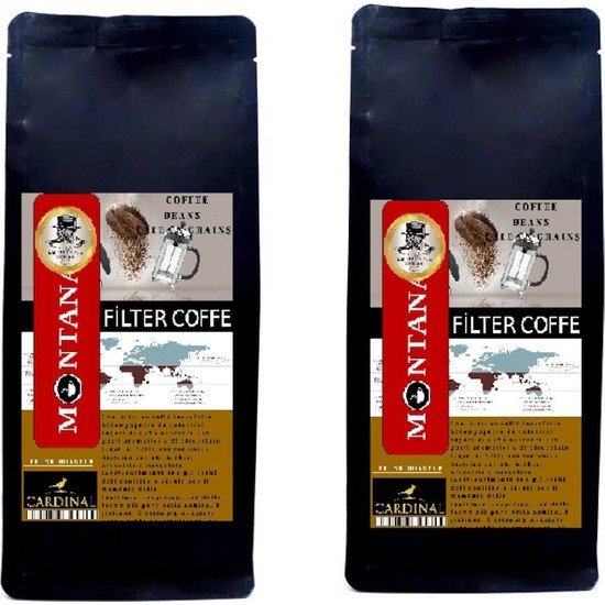 Montana Premium Filtre Kahve 2 x 500 gr 1 kg Fiyatı