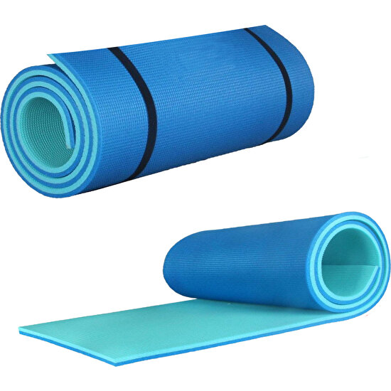 Attacksport 10 mm  Pilates - Yoga Matı  Mavi