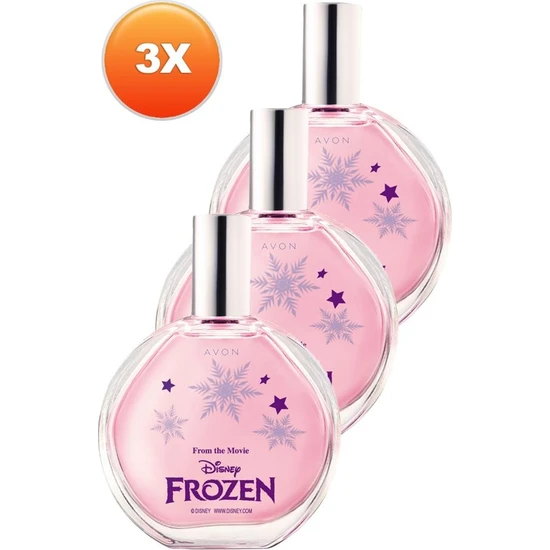 Avon Disney Frozen Çocuk Parfüm Edc 50 Ml. Üçlü Set