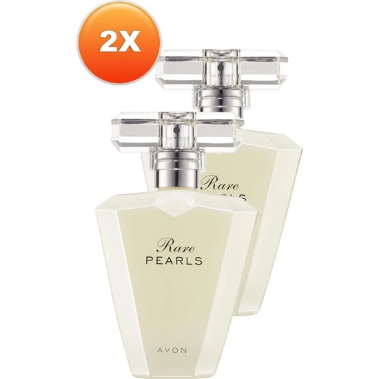Avon Rare Pearls Kadın Parfüm Edp 50 Ml. Ikili Set