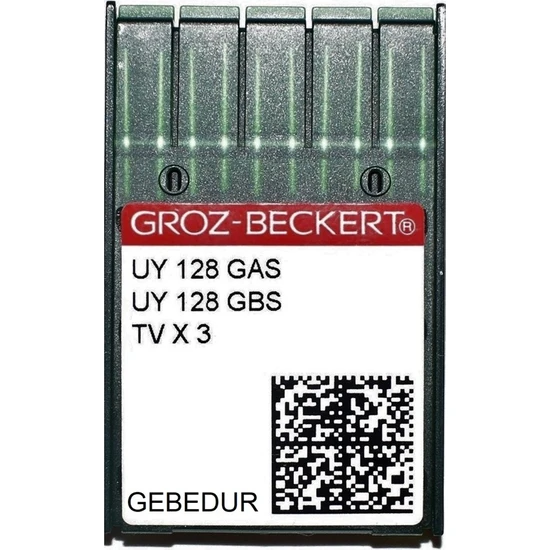 Groz Beckert Reçme Dikiş İĞNE/UYX128 Gas Gebedur 11/75 100ADET