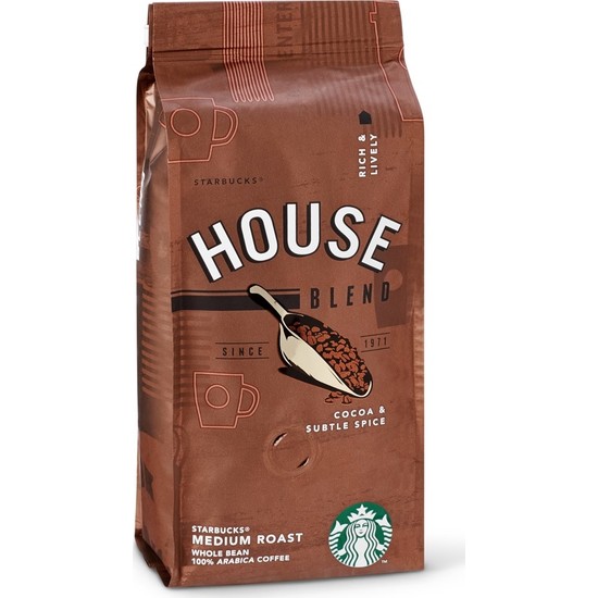 Starbucks House Blend Çekirdek Kahve 250 gr Fiyatı