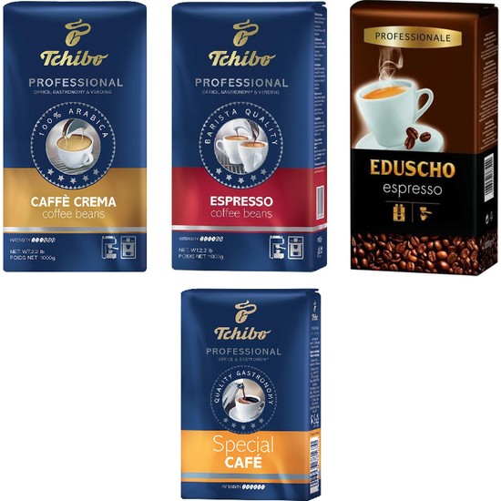 Tchibo Professional Caffe Crema Çekirdek Kahve 1 kg + Tchibo Fiyatı