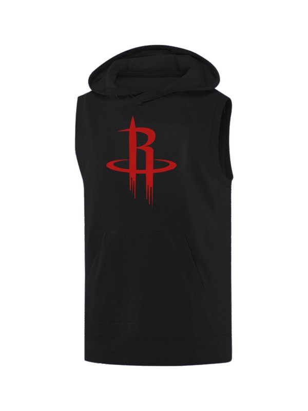 houston rockets sleeveless hoodie