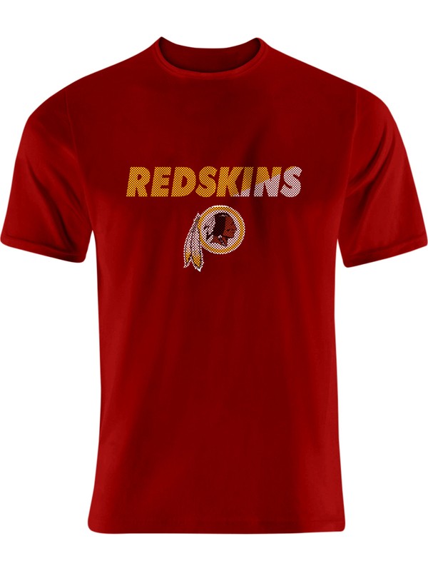 Washington Redskins - “Redskins Football” Red Shirt W/ Indian Iogo. S/ch/p