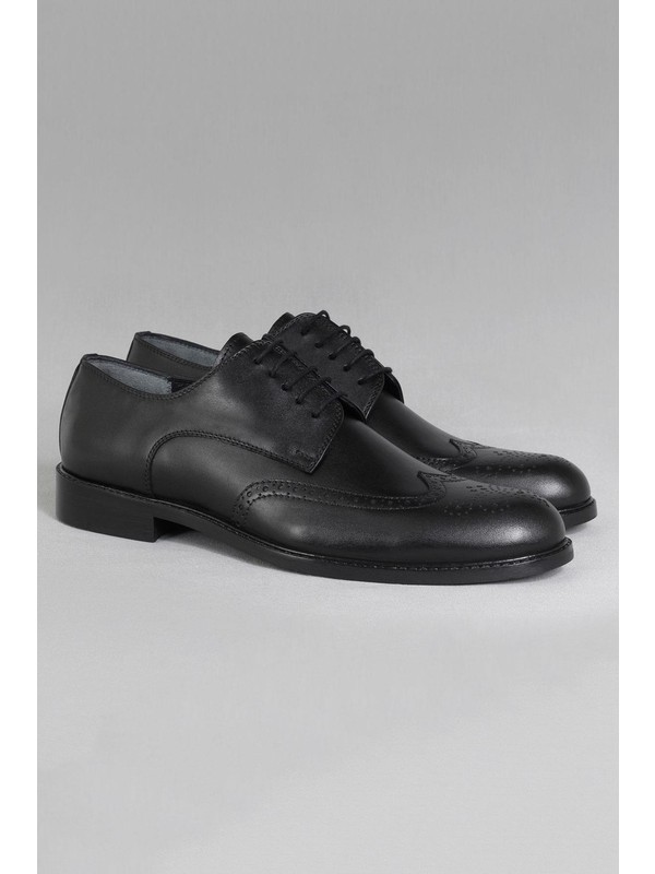 Cz London Erkek Klasik Ayakkabı Oxford Büyük Numara