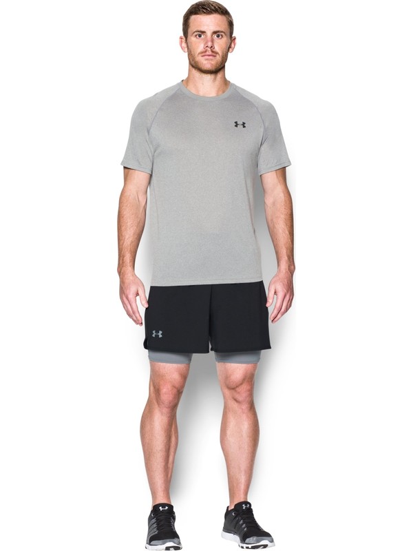 2 in 1 shorts men's under armour