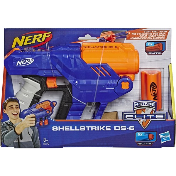 Nerf N-Strike Elite Shellstrike DS-6 E6170 Fiyatları, Özellikleri