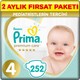 Prima Premium Care 4 Beden 252 Adet Maxi 2 Aylık Fırsat Paketi