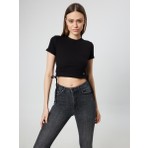Loft Crop Kadın Tshirt K.kol