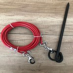 PADRİ 6 mm 10 M Köpek Bahçe Bağlama Halatı + Hayvan Kazığıı