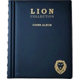3Alp Koleksiyon Lion 120 Gözlü Mini Madeni Para Albümü  Siyah