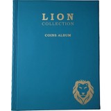 3Alp Koleksiyon Lion 200 Gözlü Kapamalı Madeni Para Albümü  Yeşil