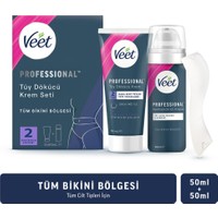 Veet Professional  Bikini Bölgesi Tüy Dökücü Krem Seti 50 Ml+50 ml