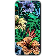 MRC İletişim Xiaomi Redmi 10 Kılıf Hd Desen Baskılı Arka Kapak - Hibiscus Flowers