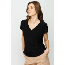 On V Yaka Yarım Kol Bluz