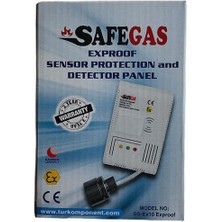 Solinpa Gazmer Onaylı Ce Belgeli Atex Sertifikalı Ex-Proof Exproof Gaz Alarm Dedektörü Cihazı SG-EX10