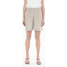 Only Minimalist Bel Lastikli Kadın Şort - Rahat & Şık Günlük