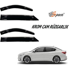 Space Krom Cam Rüzgarlığı Ford Focus 2019-2021/ CARU419