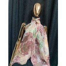 Aashivs Collection Kadın Saf İpek Pareo Şal Fular Eşarp