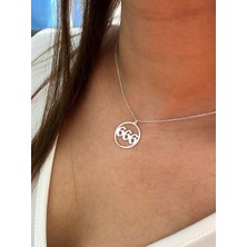 Nida Jewelry 925 Ayar Gümüş Melek Rakamı Kolye