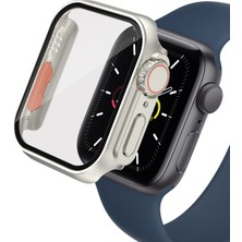 Dexmon Apple Watch 40 mm Kasa ve Ekran Koruyucu Watch Ultra Görünümlü Sert Pc Fit Kalıp