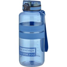 Uzspace 1500 ml Mega Boy Spor ve Günlük Kırılmaz ve Sızdırmaz Matara - Lacivert