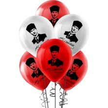 Cmk Atatürk Baskılı Balon 10'lu Paket