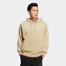 adidas Terrex Utilitas Erkek Bej Sweatshirt (IC4481)