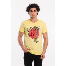 Superfly Tshirt Erkek Sarı Tshirt 21690-22