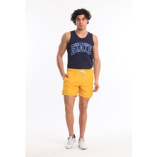 Superfly Men Swimwear Shorts Mustard Erkek Şort 21678-14
