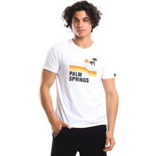 Superfly Men Tshırt White Erkek T-Shirt 22515-24