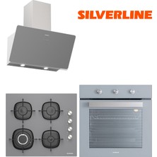 Silverline 3'lü Ankastre Set (BO6503S01-3457 SOHO-CS5629S01)