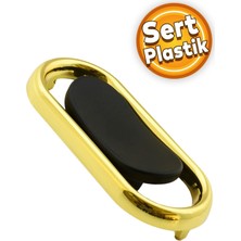 Badem10 Küçük Trend Düğme Mobilya Çekmece Dolap Kapak Kulpu Kulbu Plastik Mat Siyah Gold Kulp 32 mm