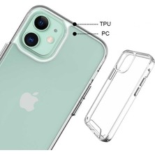 Kupa Apple iPhone 11 Kılıf Kamera Korumalı Darbe Emici Şeffaf Tank Tam Koruma Silikon Kapak