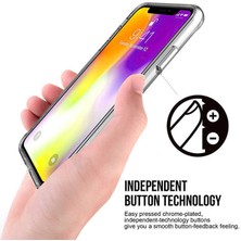 Kupa Apple iPhone Xs Kılıf Kamera Korumalı Darbe Emici Şeffaf Tank Tam Koruma Silikon Kapak