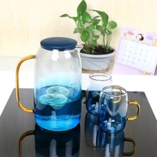 Senin Dükkanın Blue Life Borosilikat Cam Sürahi 1500 ml