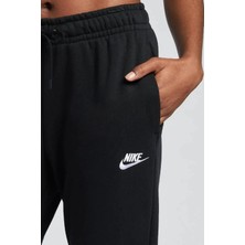 Nike Sportswear Essantial Standart Kesim Siyah Kadın Eşofman Altı
