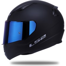 LS2 Rapıd Mat Siyah Kask