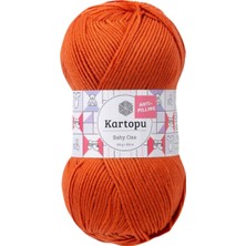 Kartopu Baby One El Örgü Ipi  | Kiremit K1210