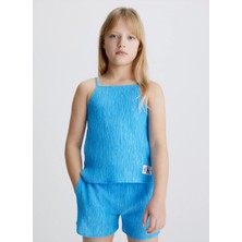 Calvin Klein Düz Mavi  Gömlek IG0IG01954CY0