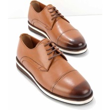 Bambi Taba Leather Erkek Klasik Ayakkabı E01194132603