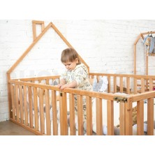 Oppipo Ahşap Montessori Karyola - Masif Ahşap Karyola - Montessori Yatak