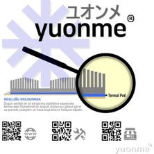 Yuonme Termal Ped / Thermal Pad 0.5mm 1.3W/MK 100X100MM 13-0543