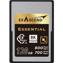 Exascend Essential 120GB CFexpress Type A Hafıza Kartı